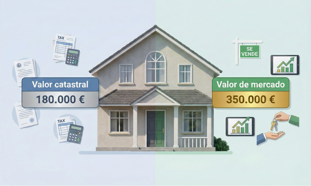 valor catastral y valor de mercado